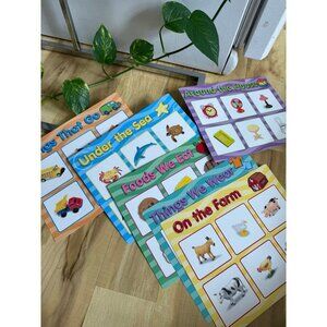 (6) piece lakeshore learning cards